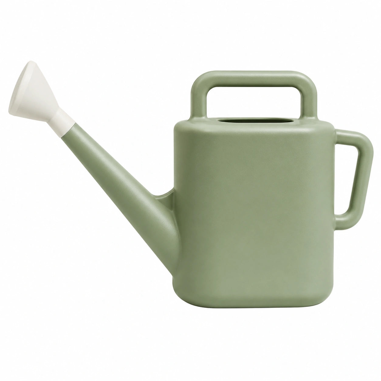 Arrosoir vert olive 5L avec poignées ergonomiques