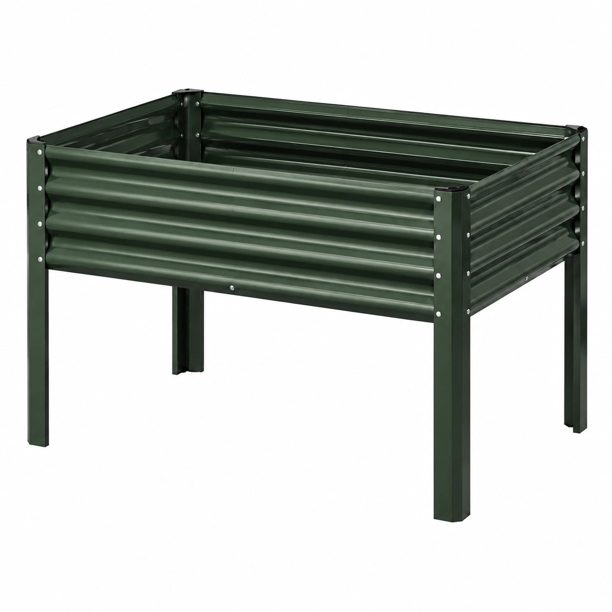 Bac de Culture sur Pied Vert 90x60 cm