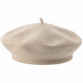 Béret Classique Beige Unisexe