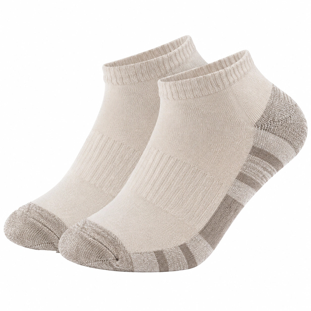 Chaussettes Courtes Confort Beige pour Unisexes EU 36-42